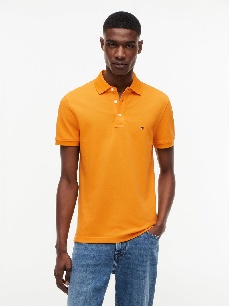 Slim Fit Solid Pique Polo