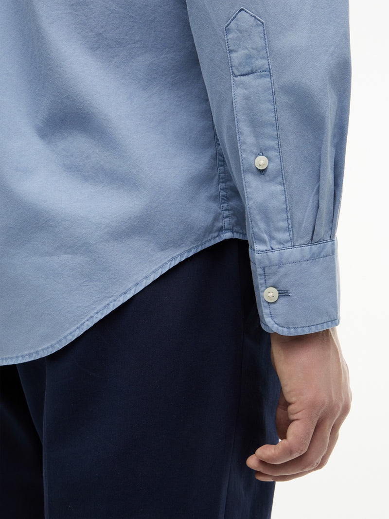 Regular Fit Solid Poplin Shirt