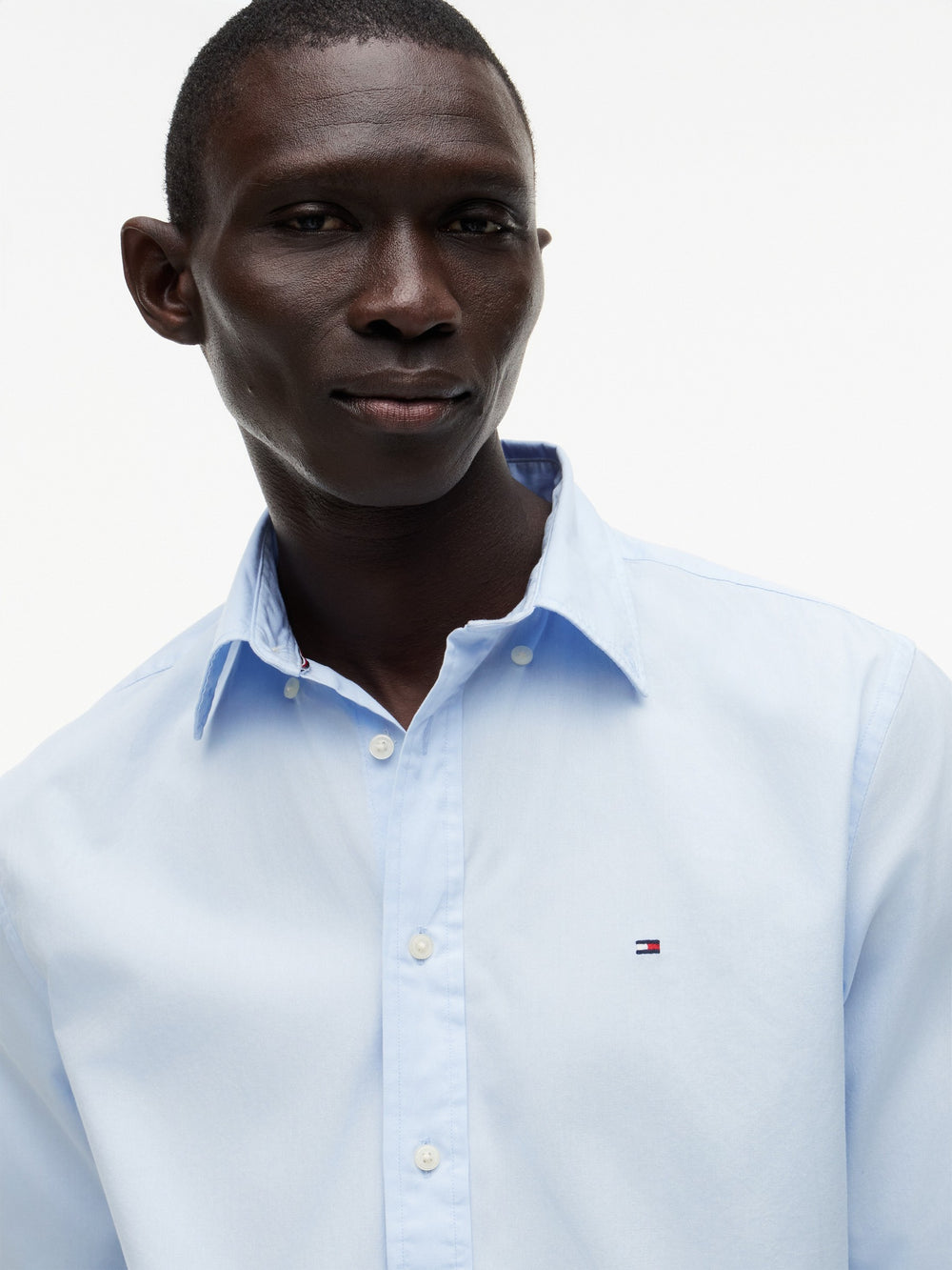 Regular Fit Solid Poplin Shirt