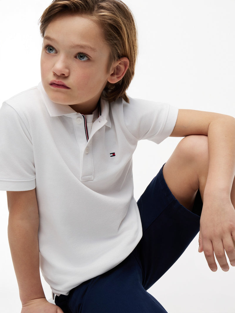Kids Solid Polo