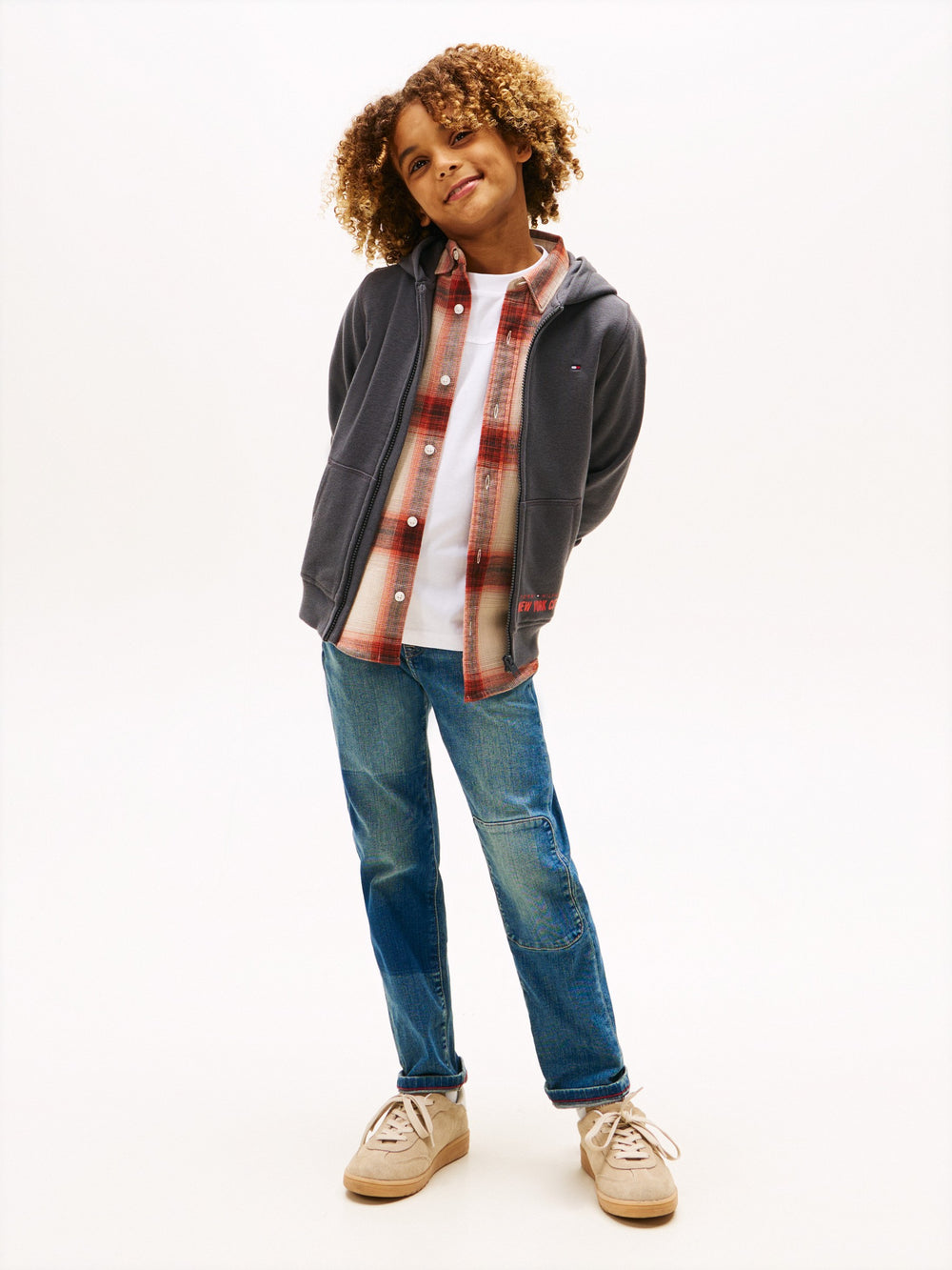 Kids Fleece Zip Hoodie