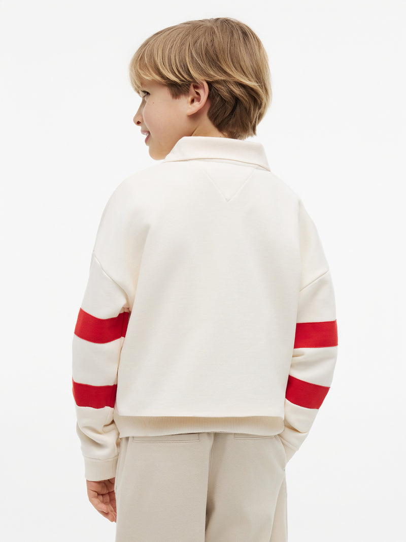 Kids Terry Quarter Zip Sweatshirt