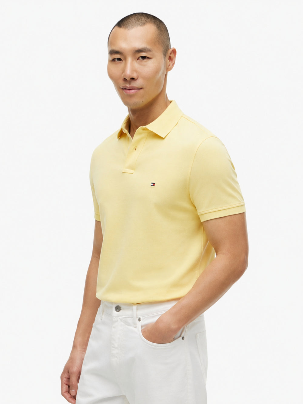 Regular Fit Solid Pique Polo