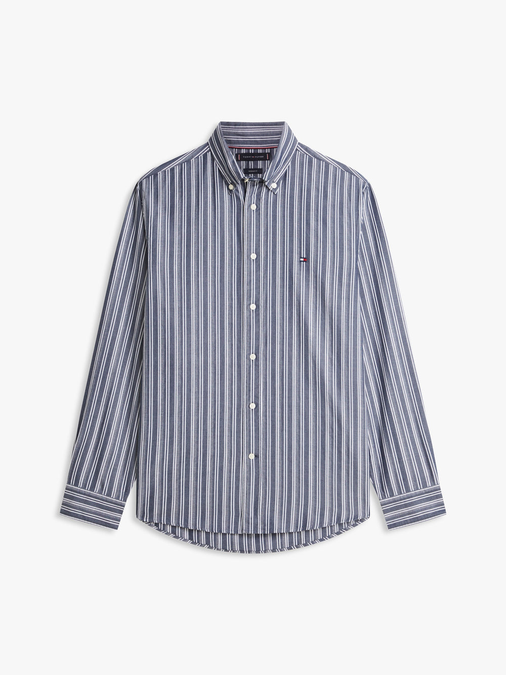 Regular Fit Stripe Poplin Shirt