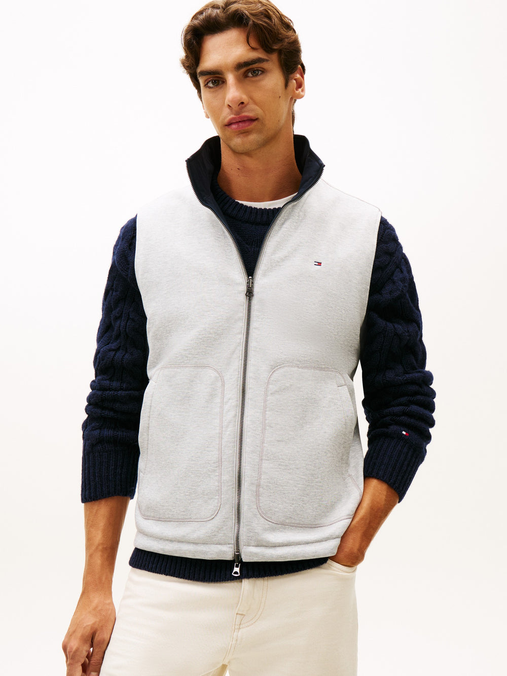 Regular Fit Mid Weight Reversible Vest