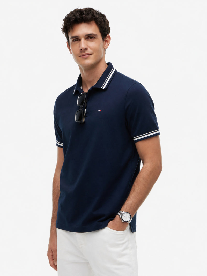 Regular Fit Tipped Polo
