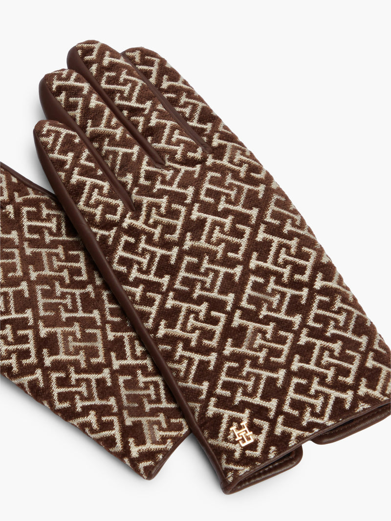 Aop Leather Gloves