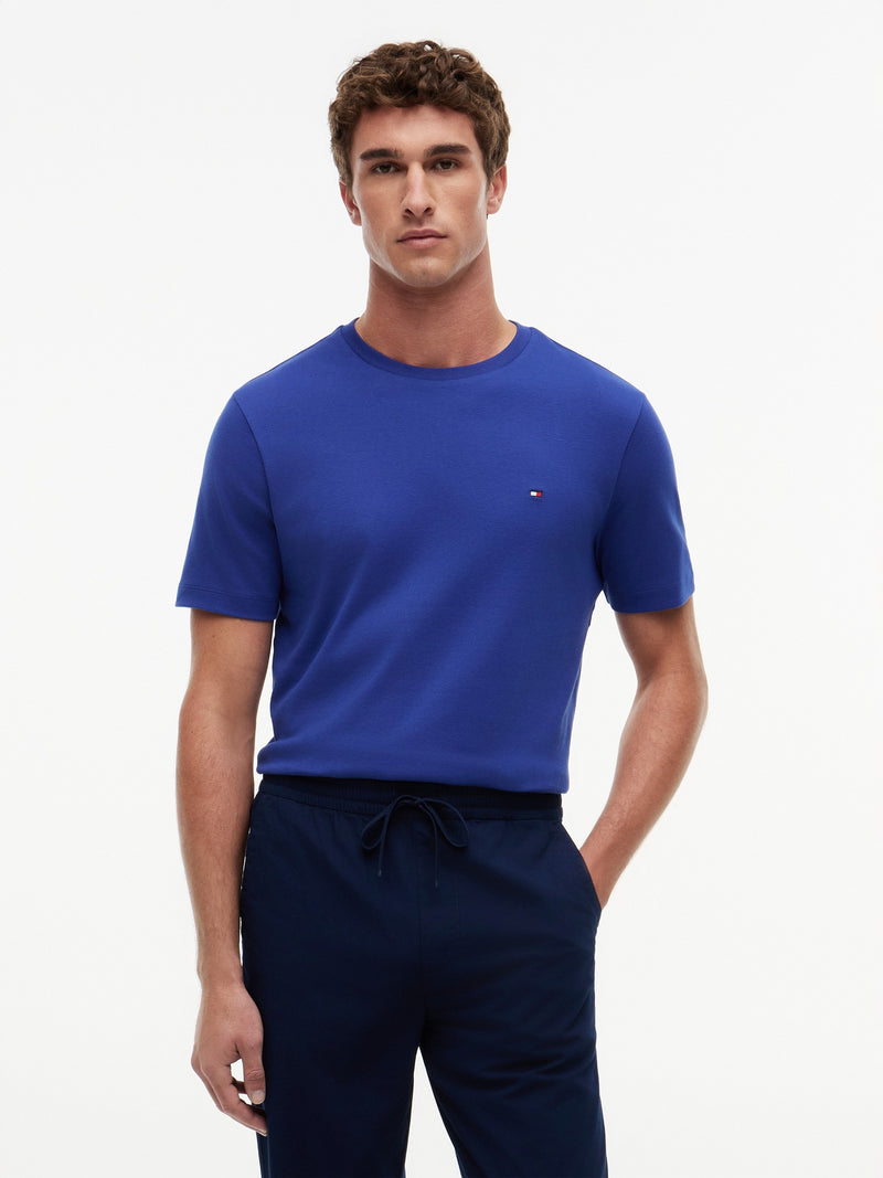 Regular Fit Solid Interlock Tshirt