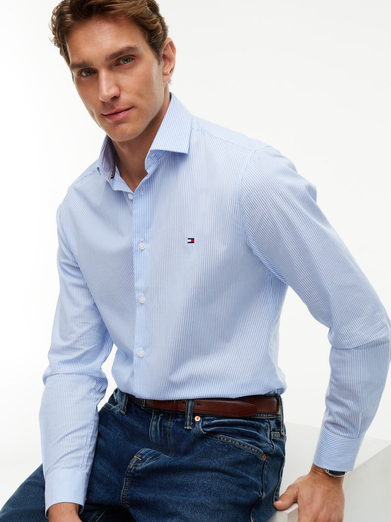 Slim Fit Stripe Shirt