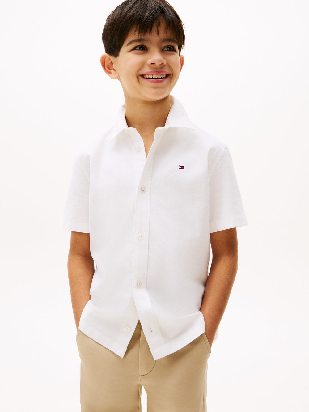 Kids Oxford Stretch Shirt