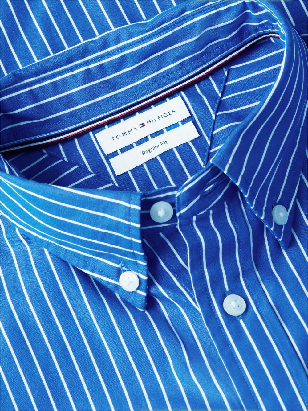 Regular Fit Stripe Poplin Shirt
