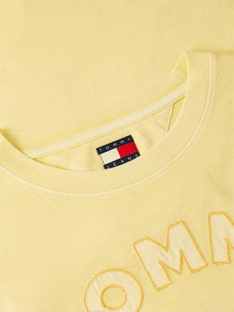 Solid Relaxed Fit Half Sleeve Cotton Jersey T-Shirt