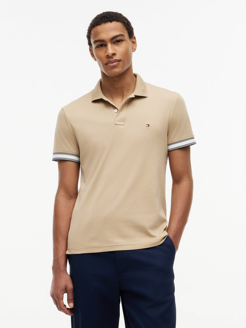 Slim Fit Interlock Polo