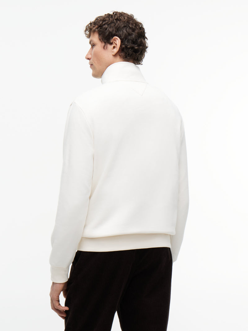 Regular Fit 1/4 Zip Fleece Sweatshirt