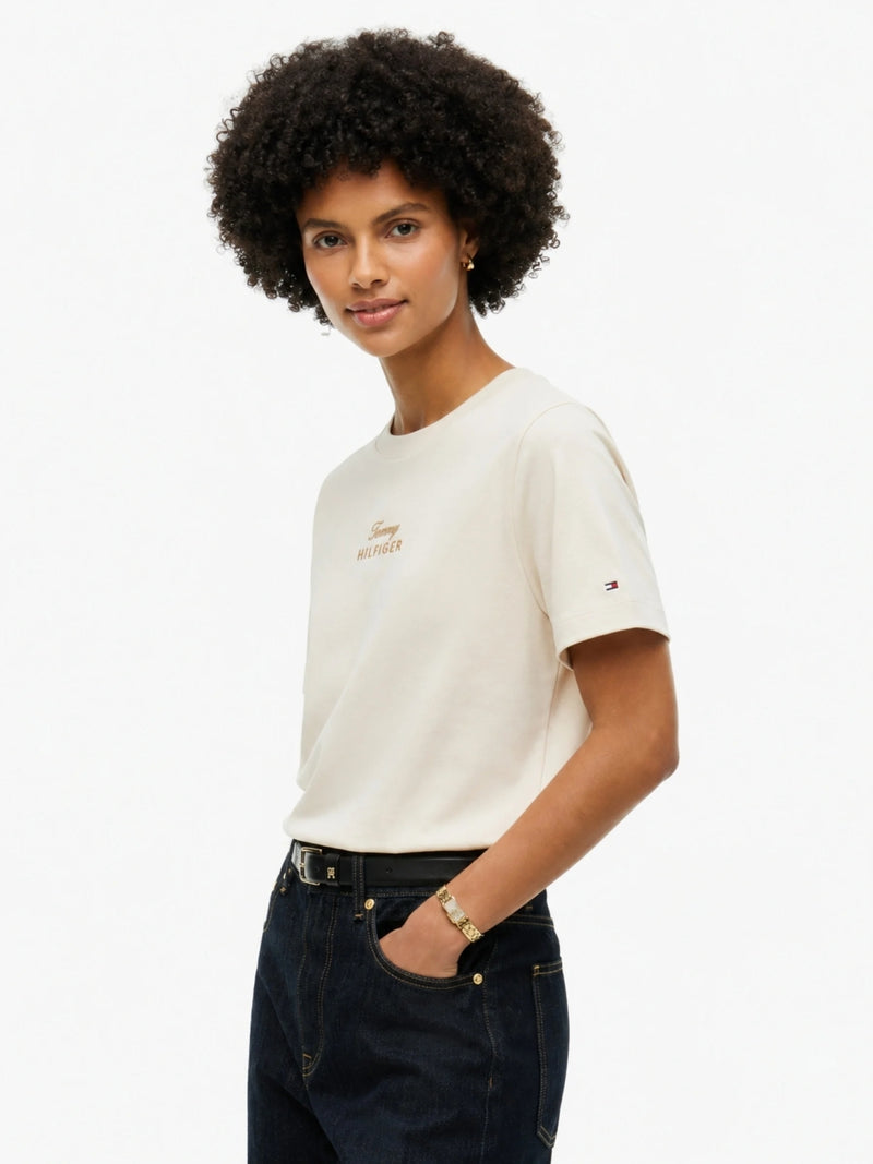 Embroidered Logo T-Shirt