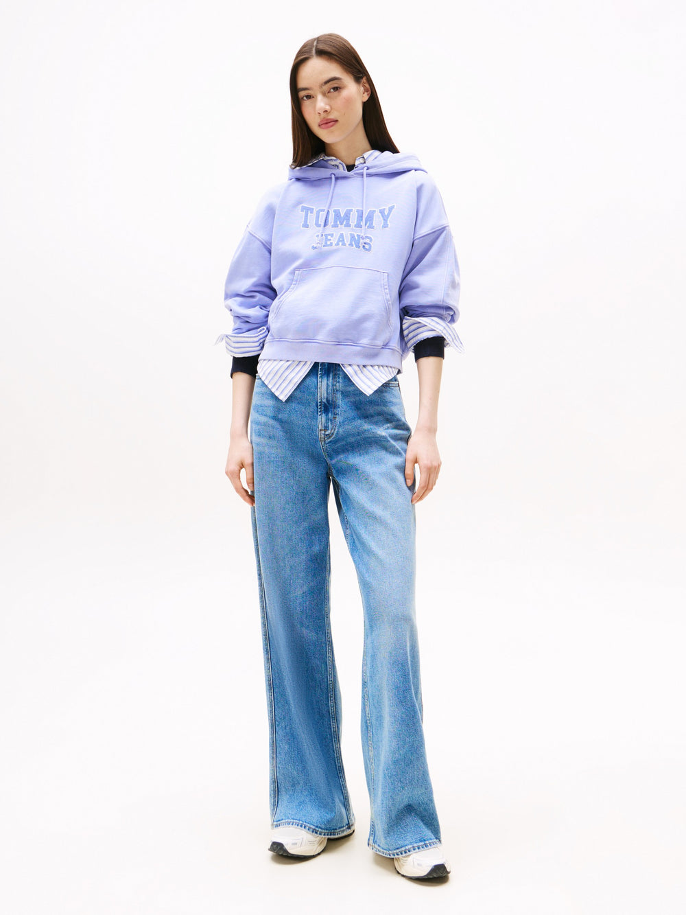 Relaxed Fit Terry Hoodie