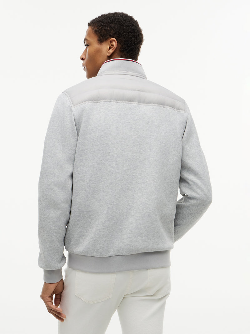 Regular Fit Mix Media Jacket