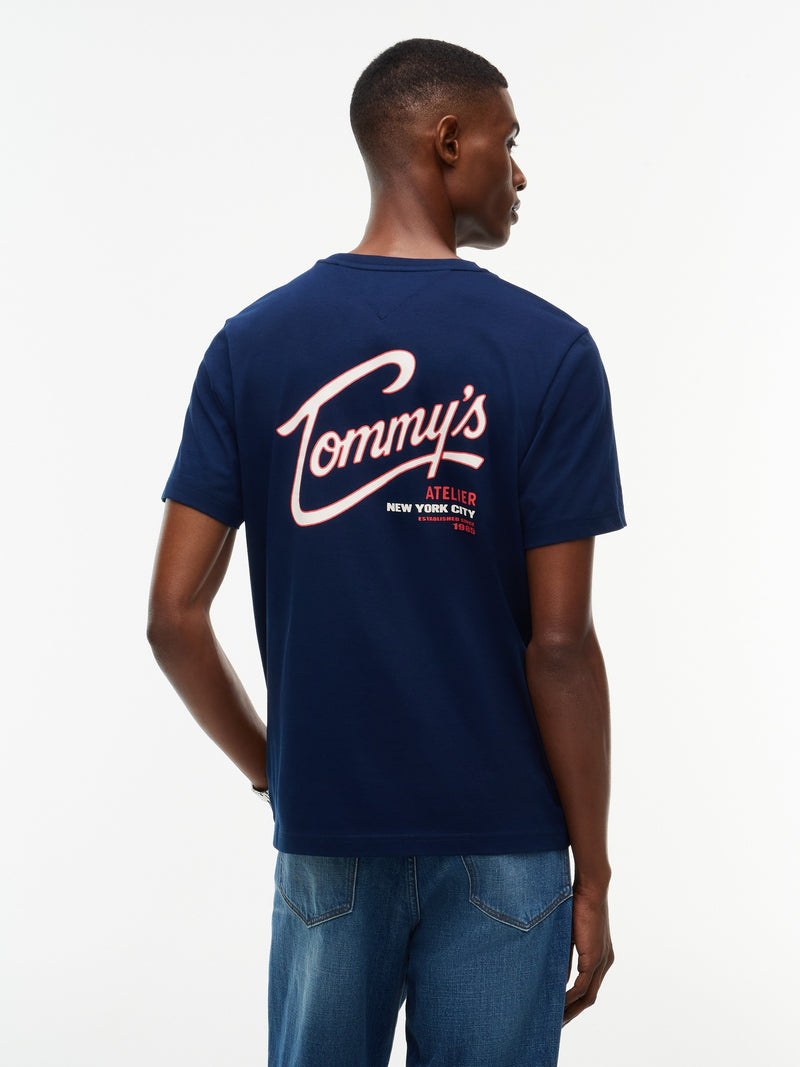 Regular Fit Back Print Tshirt
