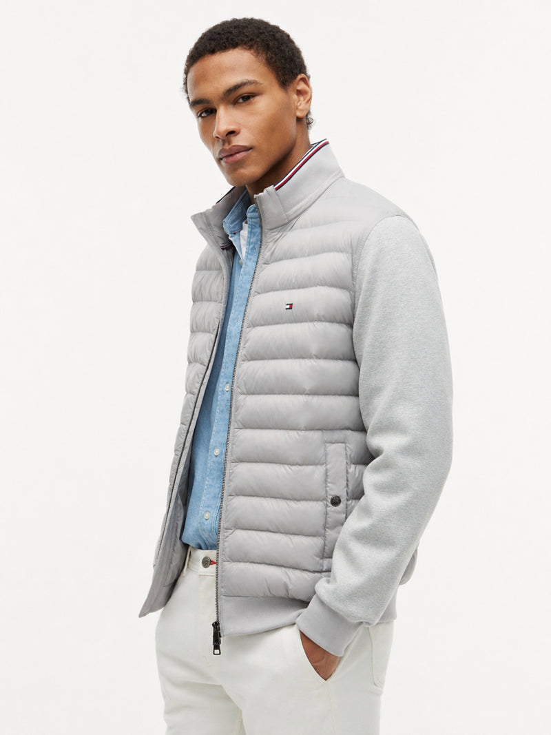 Regular Fit Mix Media Jacket