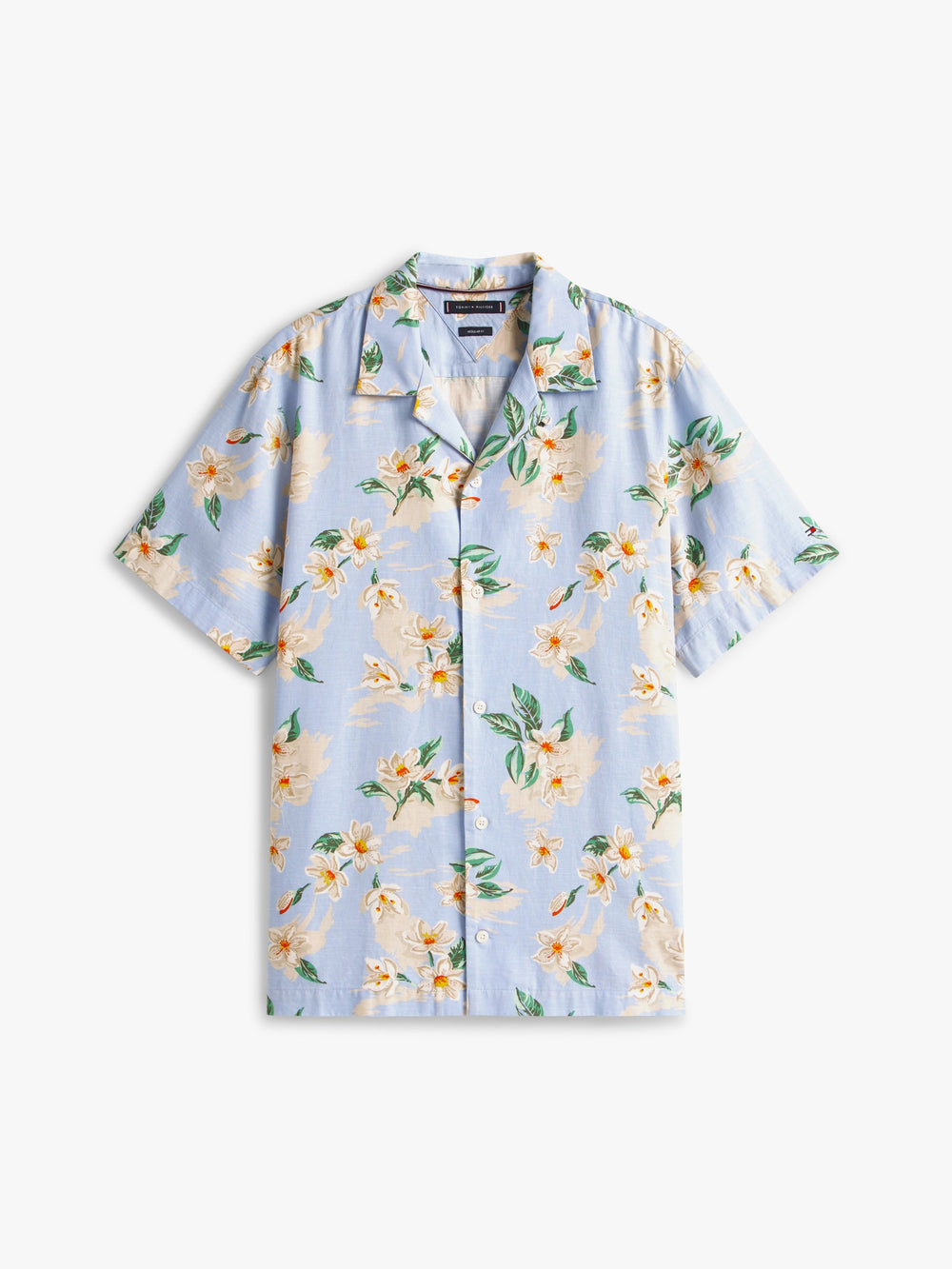 Regular Fit Poplin Print Shirt