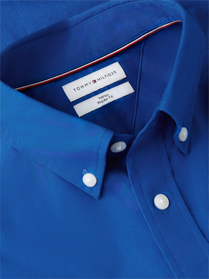 Regular Fit Solid Poplin Shirt