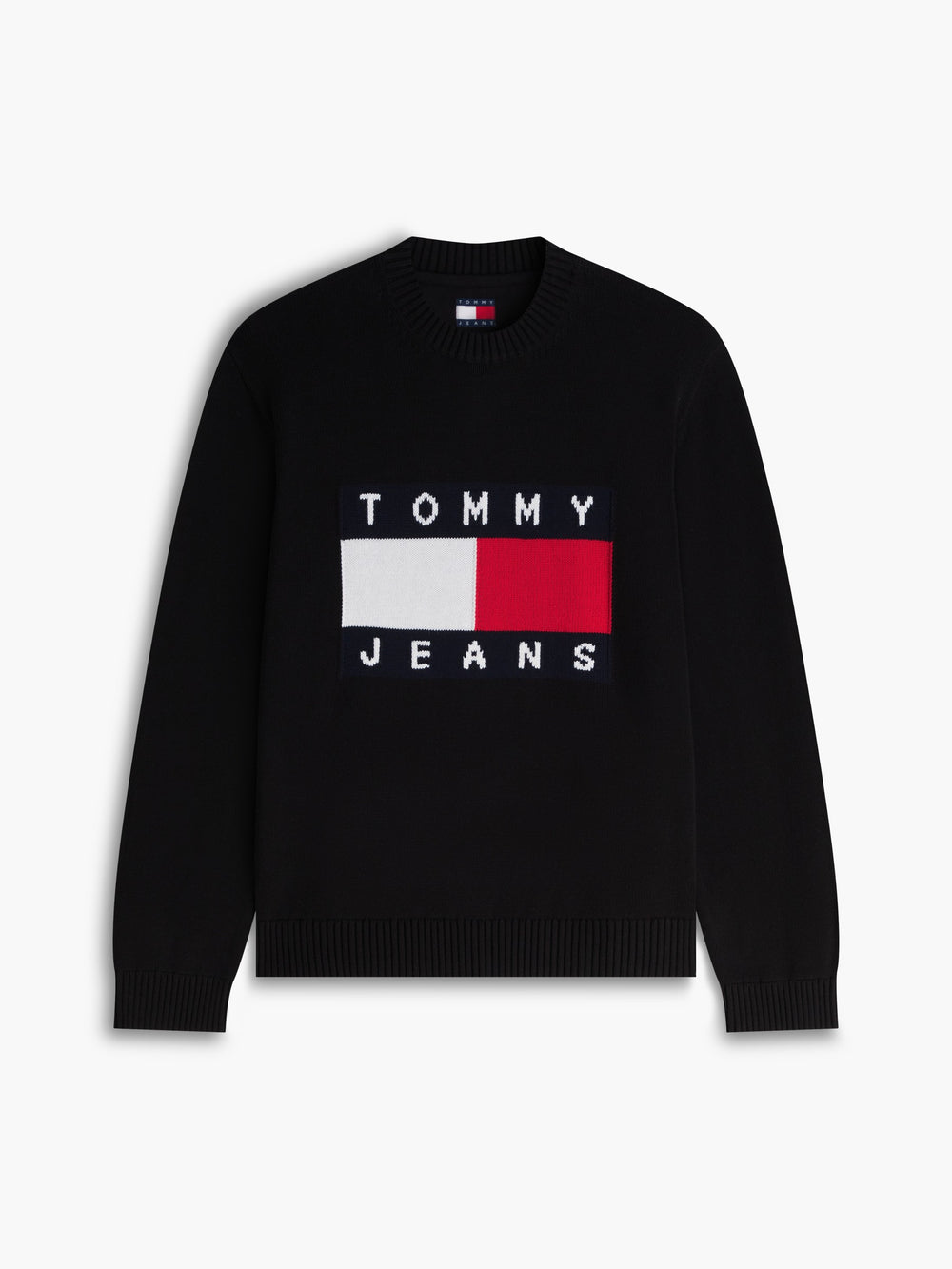 Regular Fit Jaquard Loose Knit Pullover