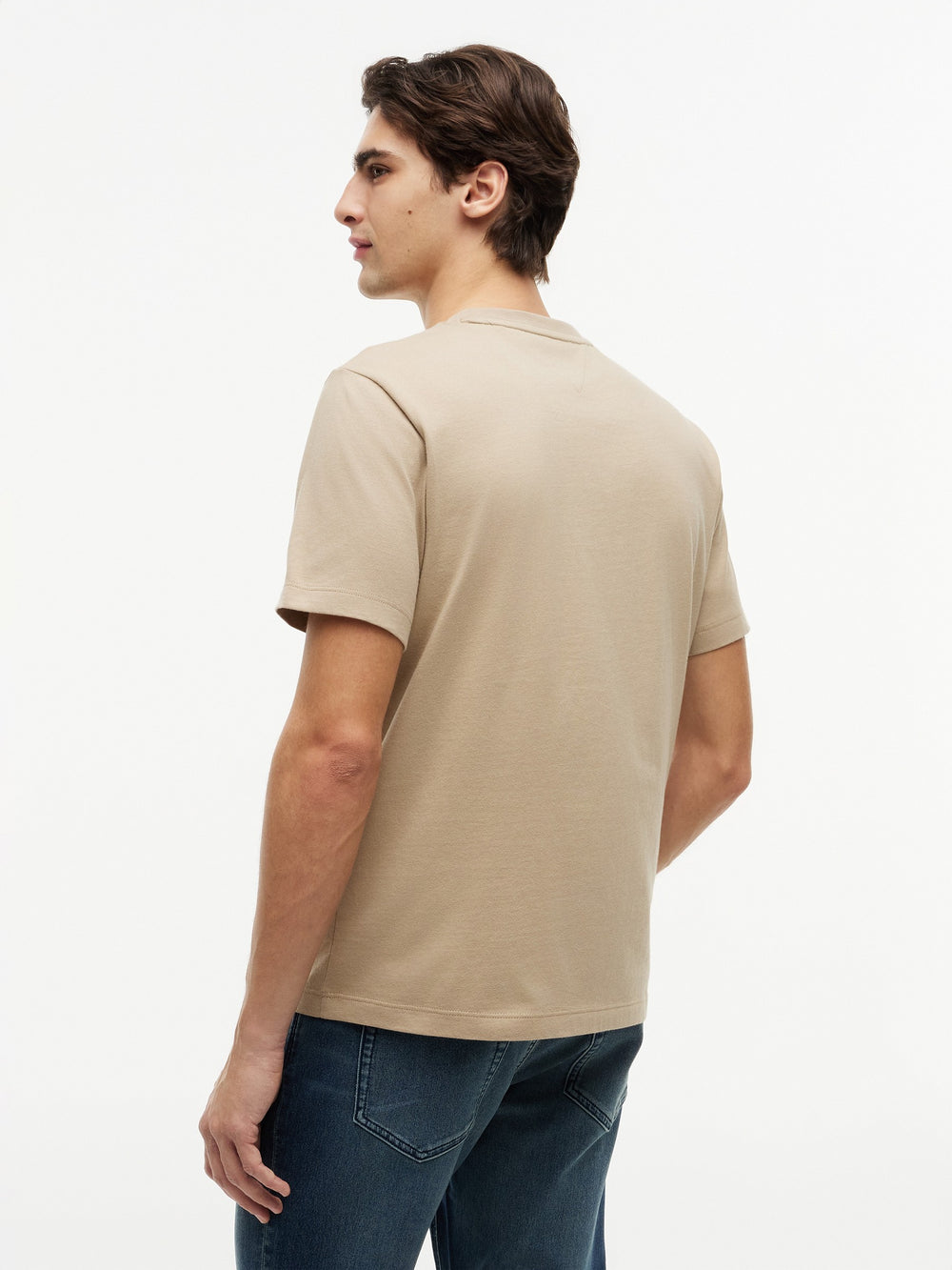 Regular Fit Solid Tshirt