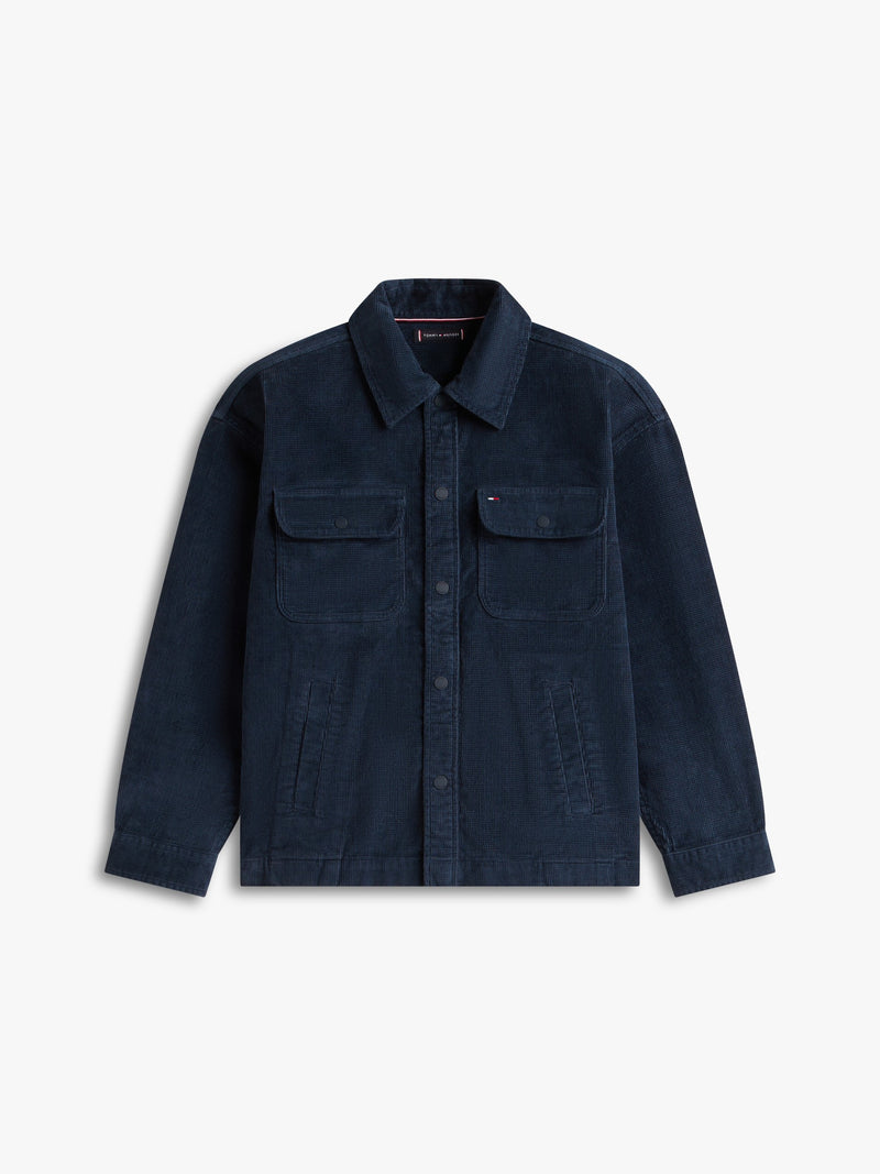 Kids Corduroy Solid Shirt
