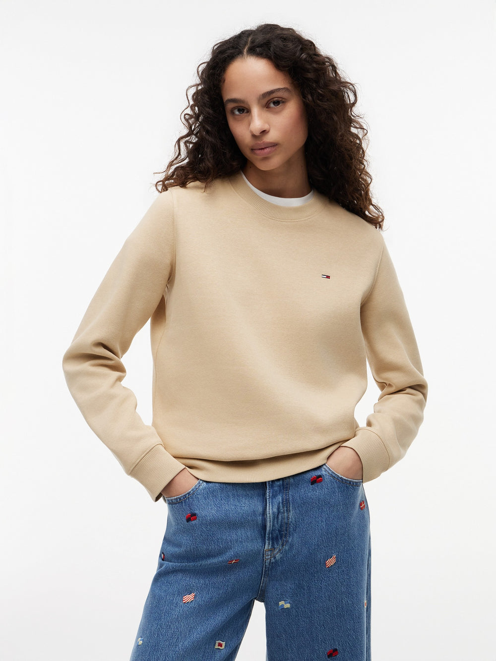 Regular Fit Fleece Pullover