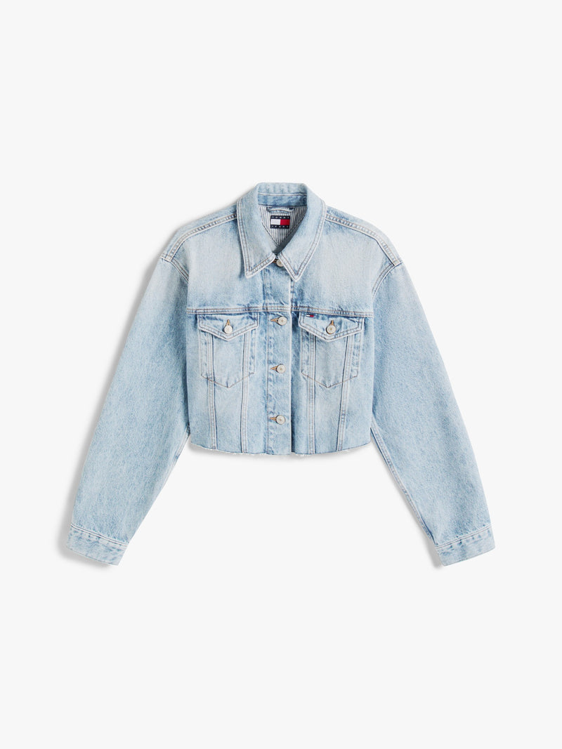 Cropped Fit Denim Jacket
