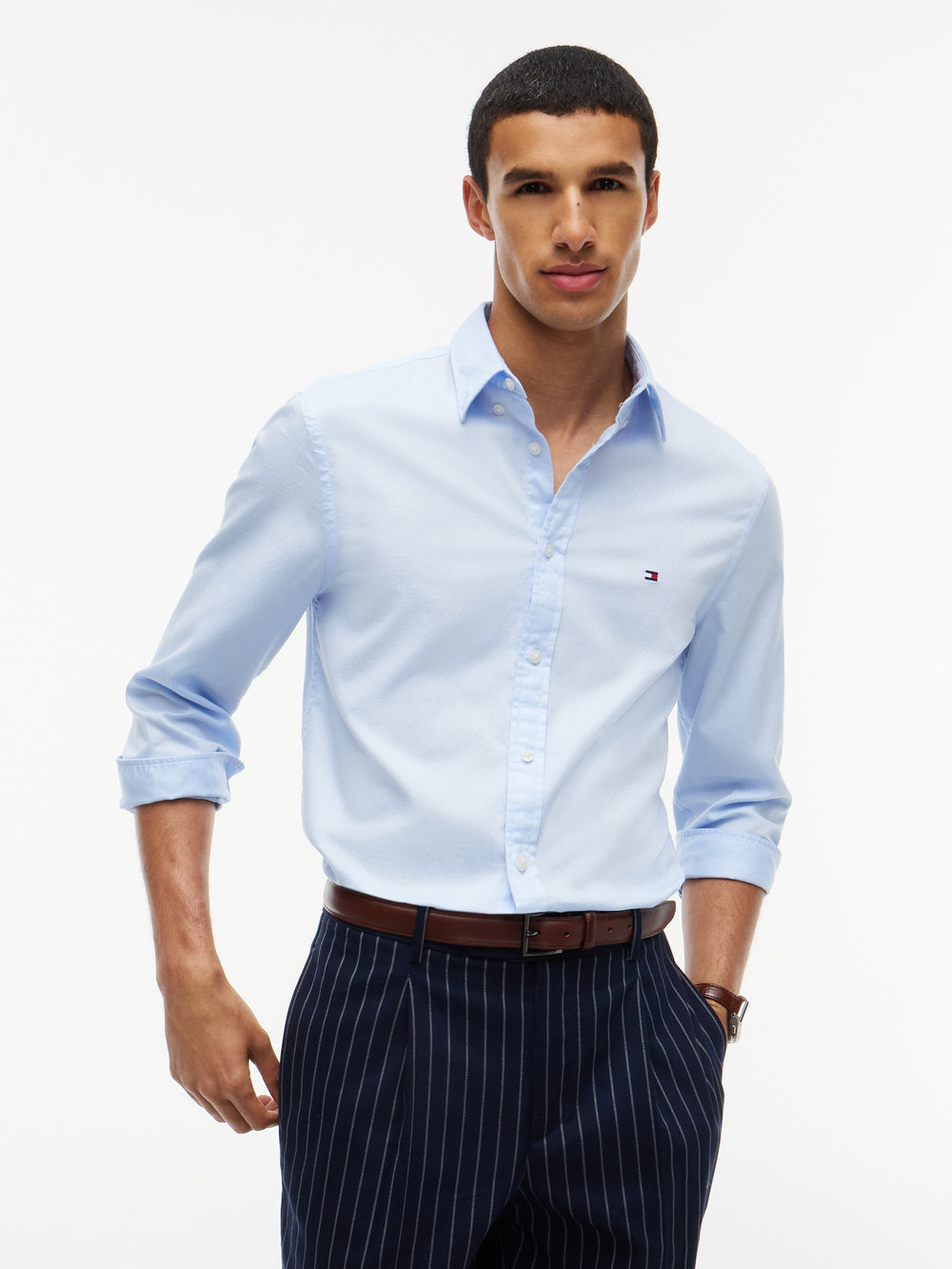 Slim Fit Texture Dobby Shirt