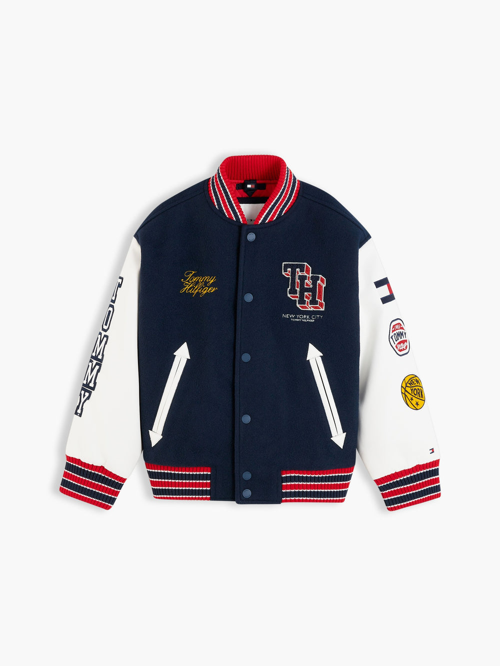 Kids Color Block Bomber Jacket