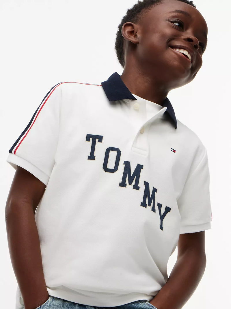 Kids Stretch Polo