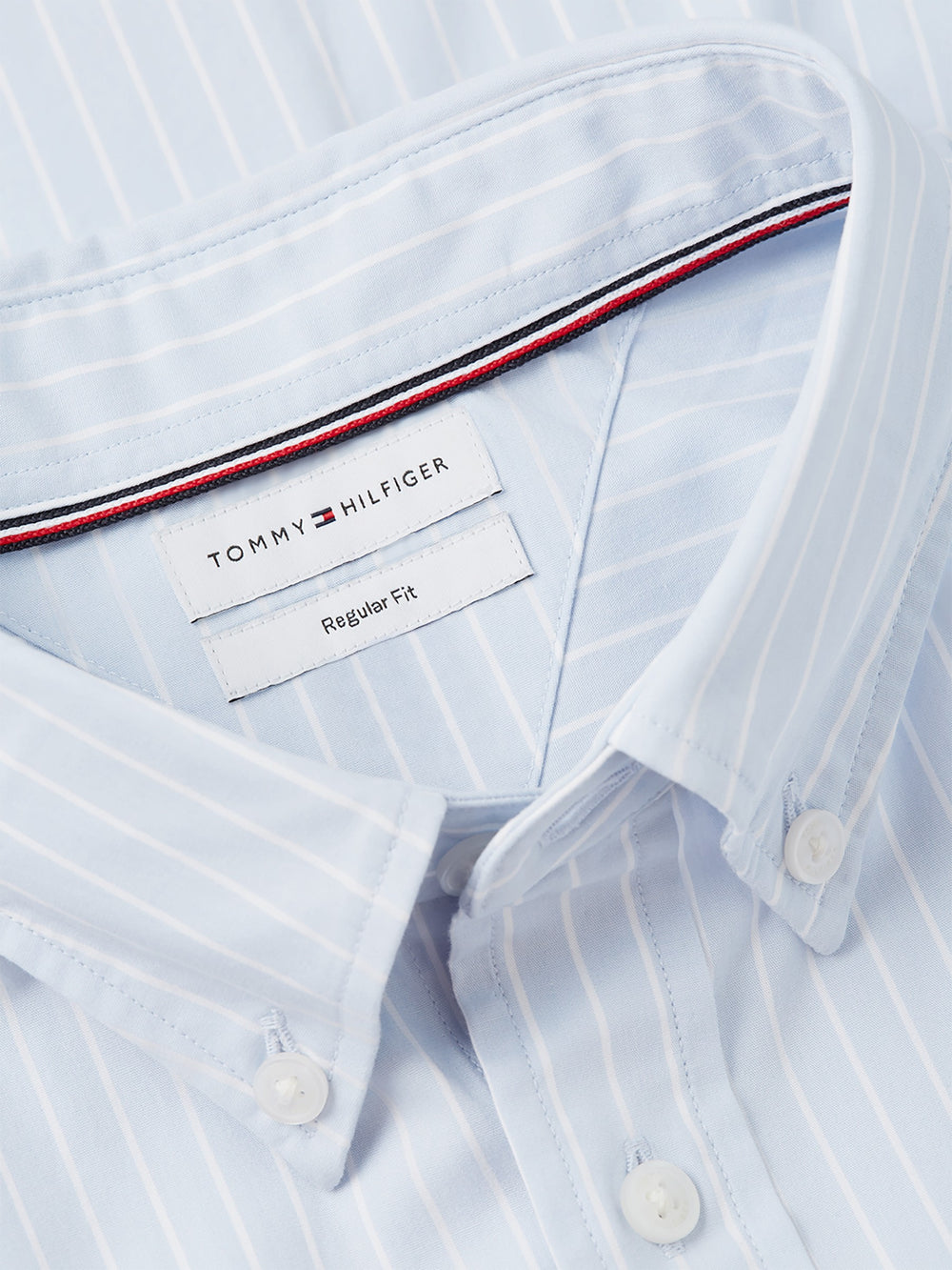 Regular Fit Stripe Poplin Shirt