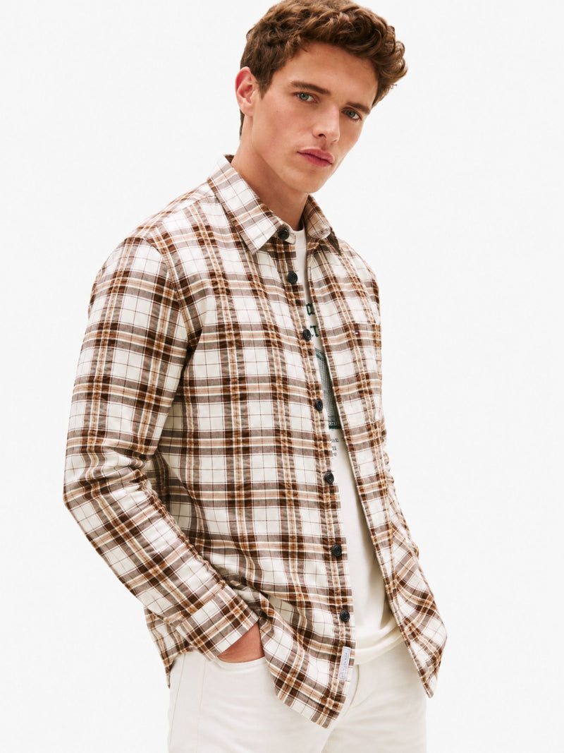 Relaxed Fit Seersucker Shacket Shirt