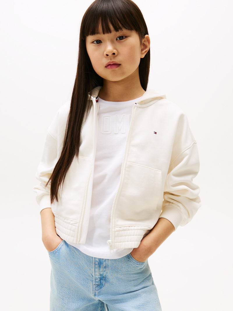 Kids Relaxed Terry Zip Hoodie