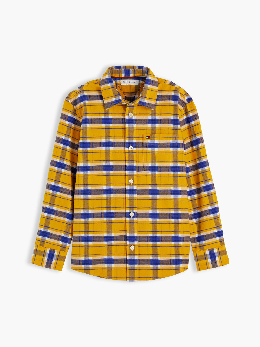 Kids Stretch Check Shirt