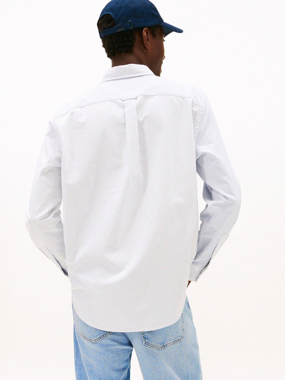 Relaxed Fit Stripe Oxford Shirt