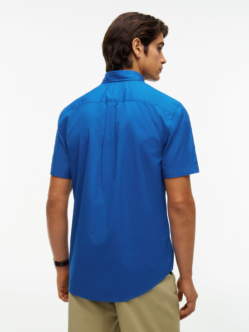 Regular Fit Solid Poplin Shirt