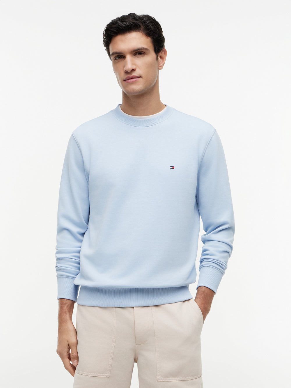 Solid Terry Pullover