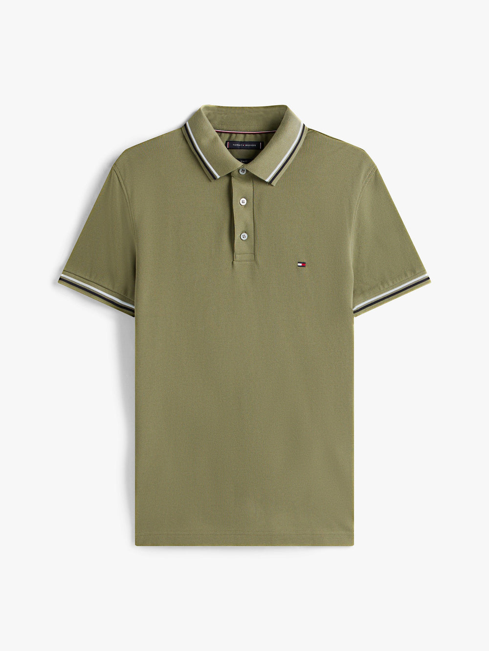 Slim Fit Collar Tipped Polo