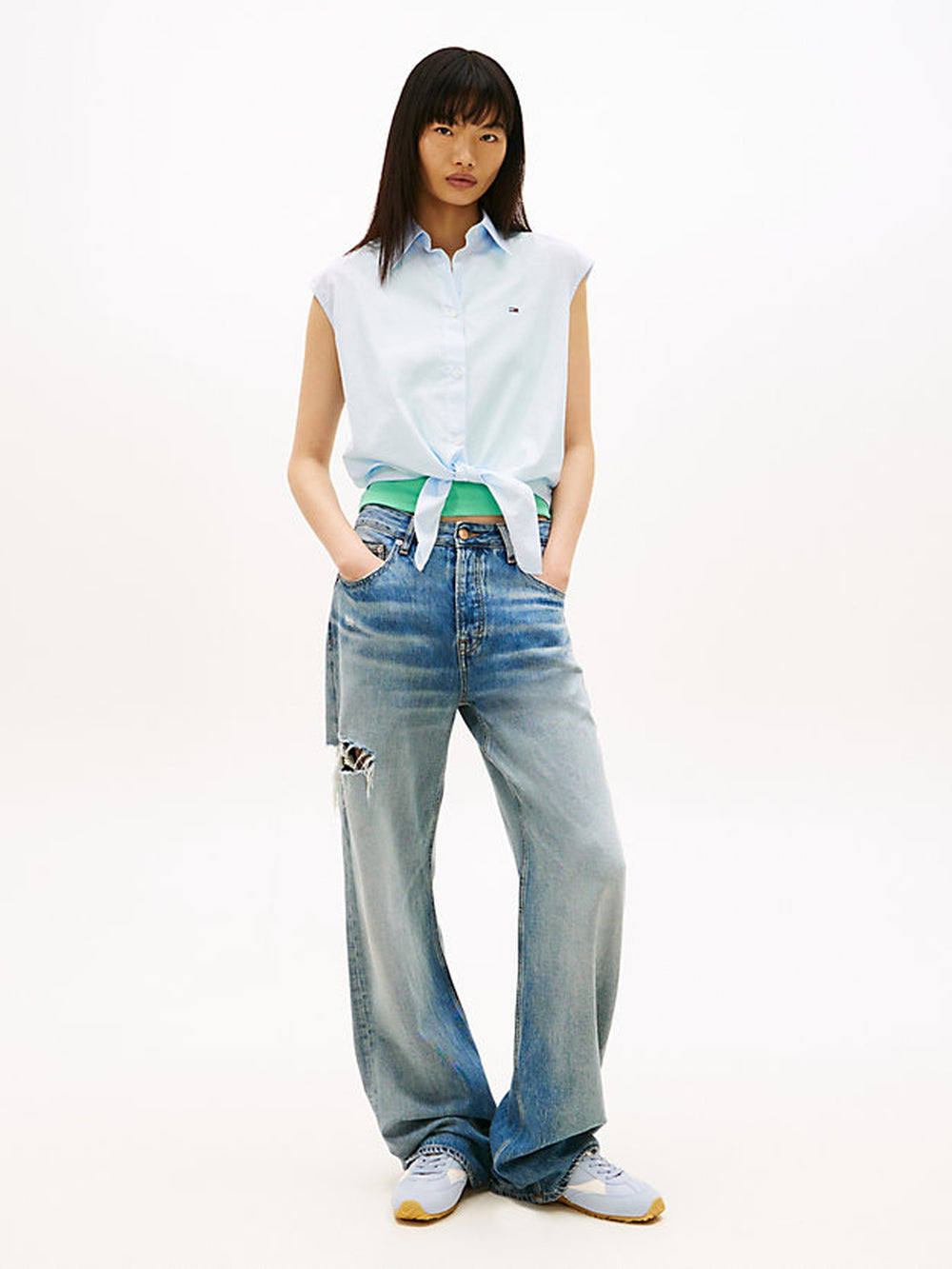 Relaxed Solid Shirt