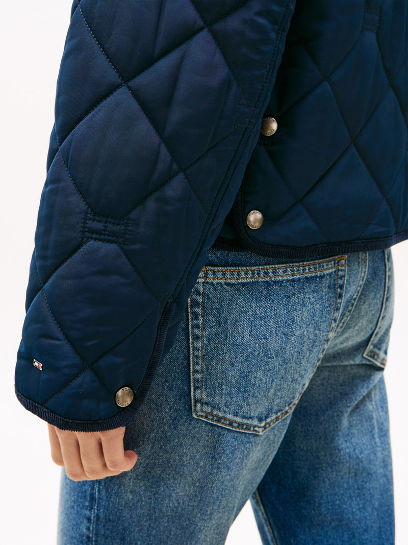 Regular Fit Quilted Jacket