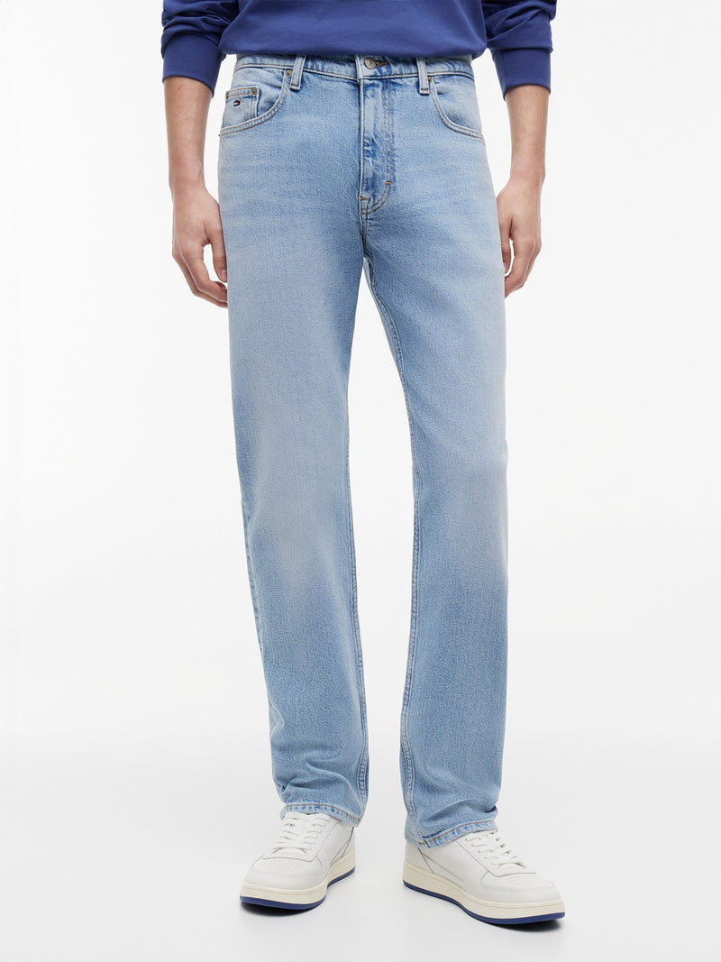 Men Ryan Slim Straight Light Wash Jeans