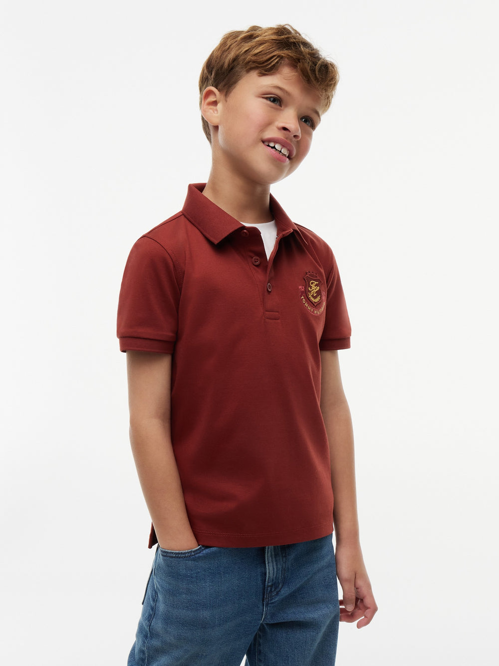 Kids Interlock Polo