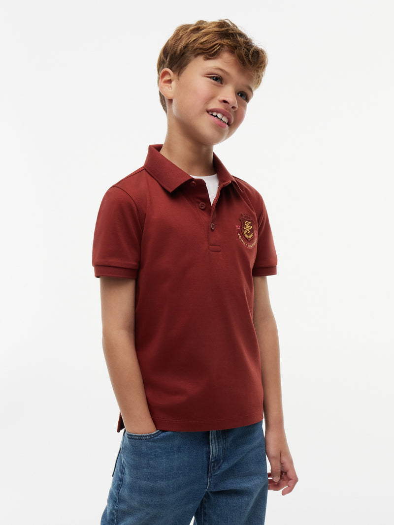 Kids Interlock Polo