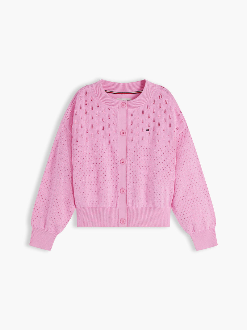 Kids Pointelle Cardigan