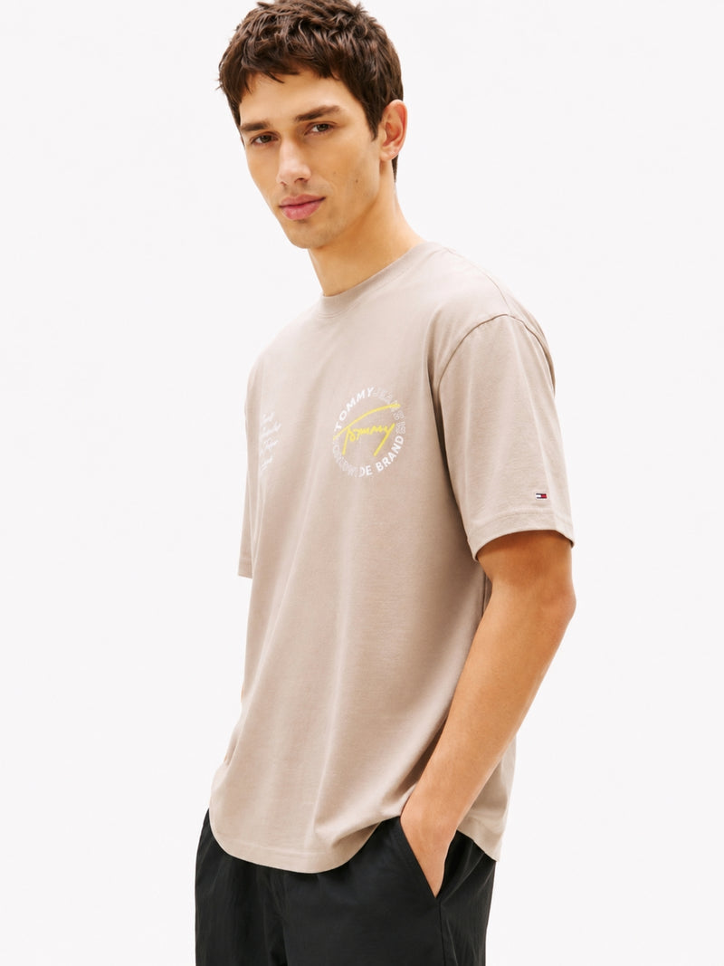Relaxed Fit Back Graphic T-Shirt