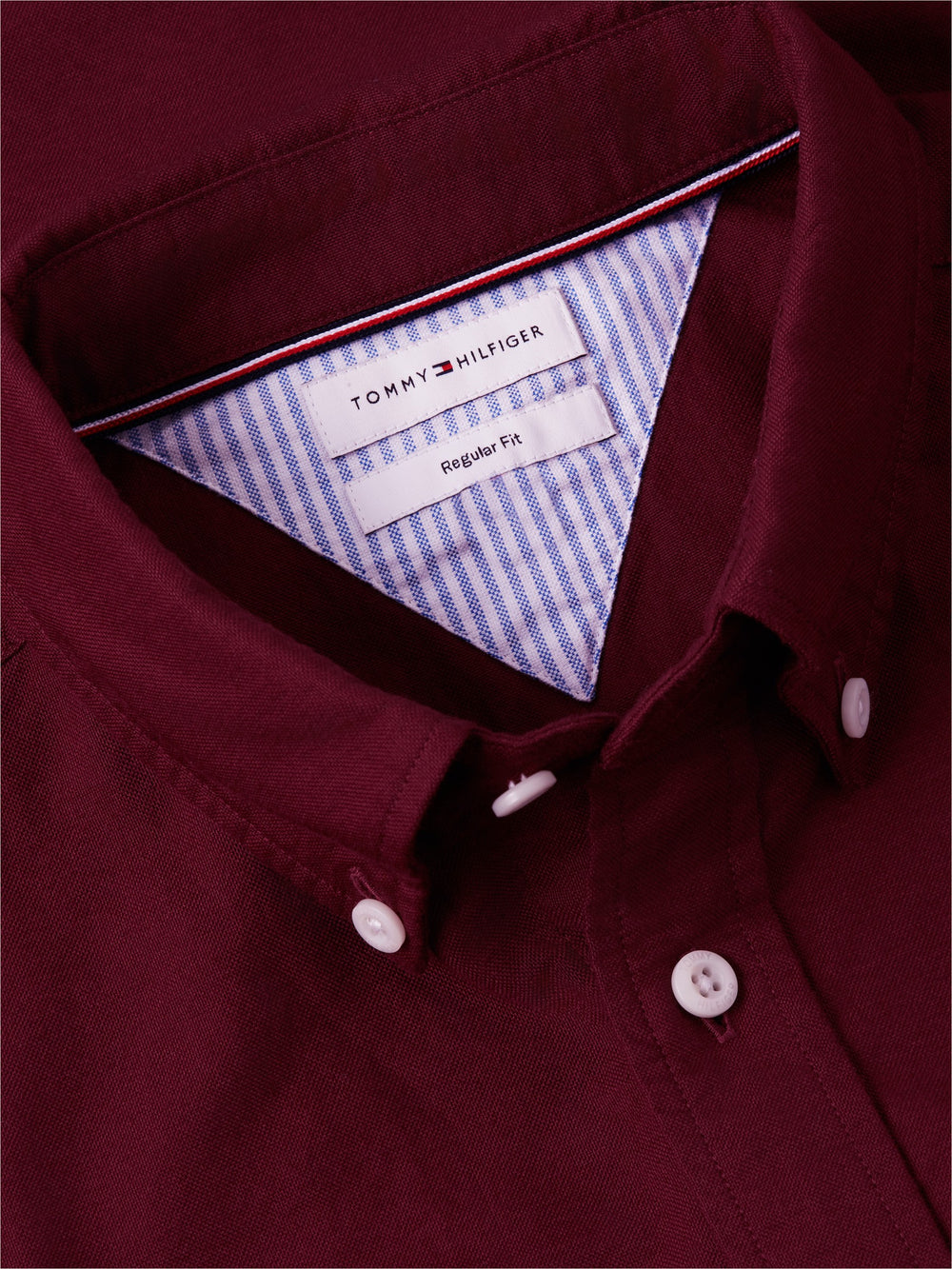 Regular Fit Solid Oxford Shirt