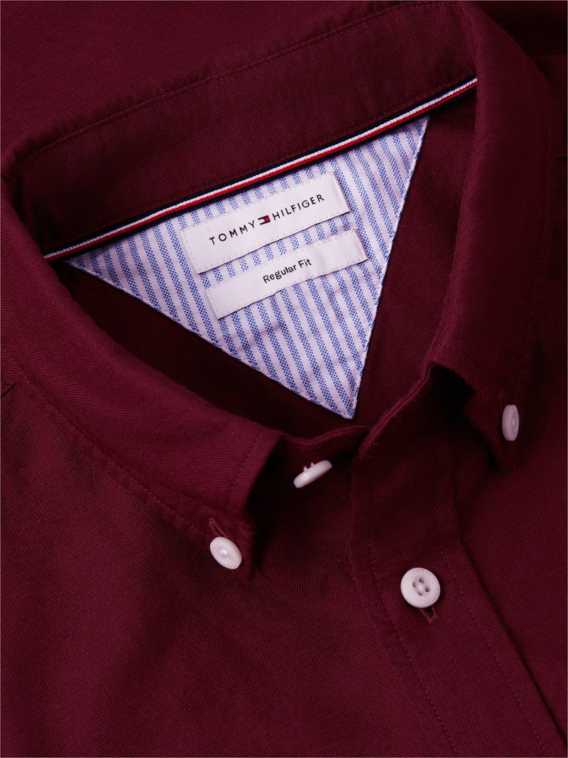 Regular Fit Solid Oxford Shirt